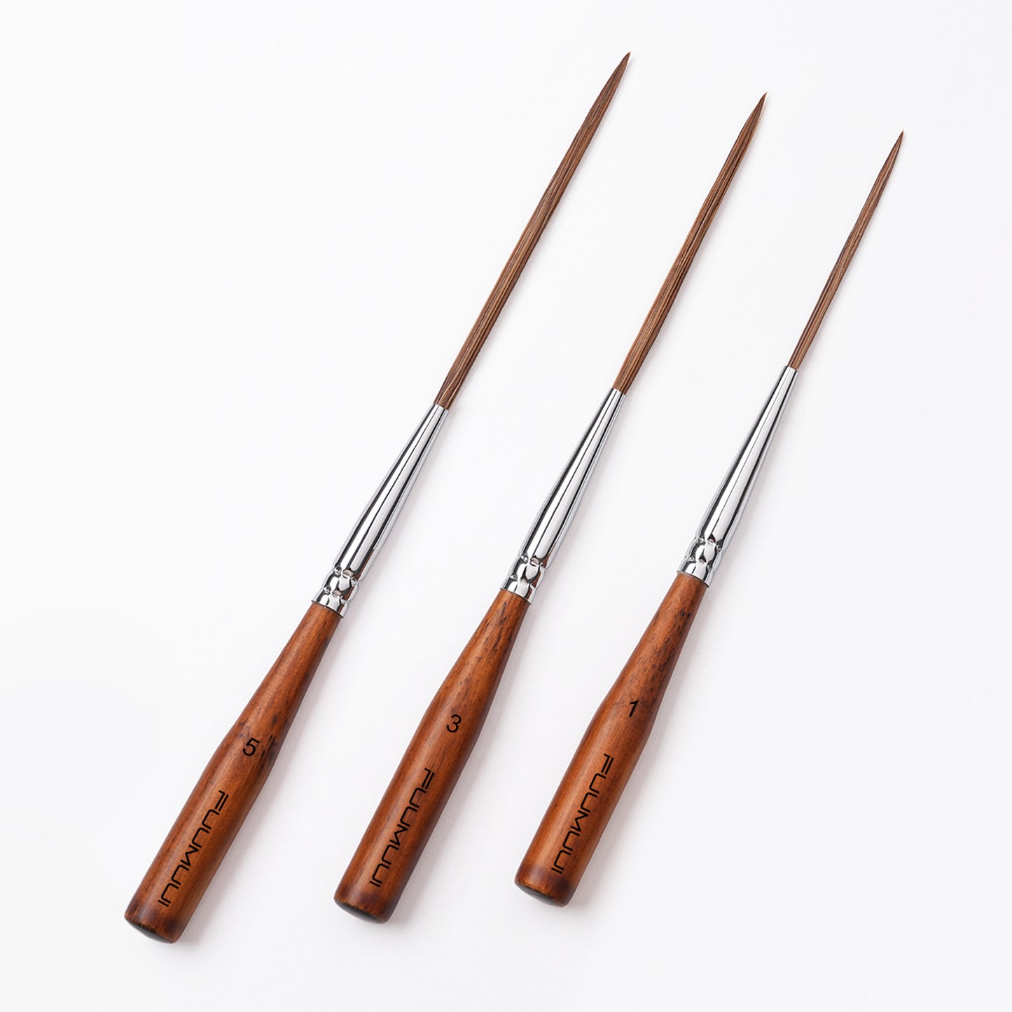 Fuumuui Long Liner Brush , ideal for Acrylic & Oil