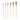 Fuumuui professional bristle oil fan brushes set, featuring various sizes.