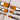 Fuumuui Ensemble de 6 pinceaux plats professionnels en nylon pour peinture acrylique