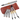 Fuumuui Art Supplies 3pcs Small Dual-Tip Silver Travel Watercolor Brushes with 6 Premium Synthetic Squirrel Hair Tip Styles (Dagger, Detail, Round), displayed with elegant gold accents and a brown leather travel case.