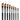 Fuumuui Ensemble de 9 pinceaux coudés professionnels en nylon pour peinture acrylique, affichant les tailles 0-16.