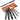 Fuumuui 3pcs Professional Pure Squirrel Hair Travel Brushes