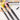 Fuumuui 3pcs Watercolor Brush Set featuring premium synthetic squirrel hair brushes (#2, #6, #8) with black handles for smooth color flow, precision control, and versatile techniques. Perfect Fuumuui art supplies.