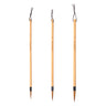 Three Fuumuui professional calligraphy brushes for watercolor and ink painting.