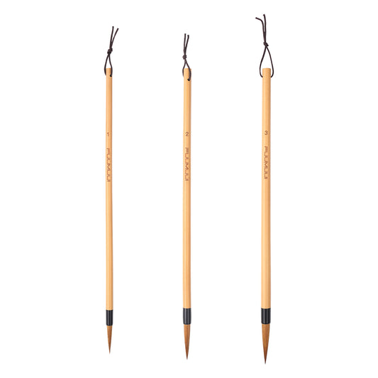 Fuumuui professional calligraphy brush for watercolor, ink painting