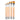 Fuumuui Ensemble de 6 pinceaux plats professionnels en nylon pour peinture acrylique