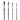 Fuumuui 4pcs Professional Nylon Hair Watercolor Brushes sizes 16, 12, 8, 4