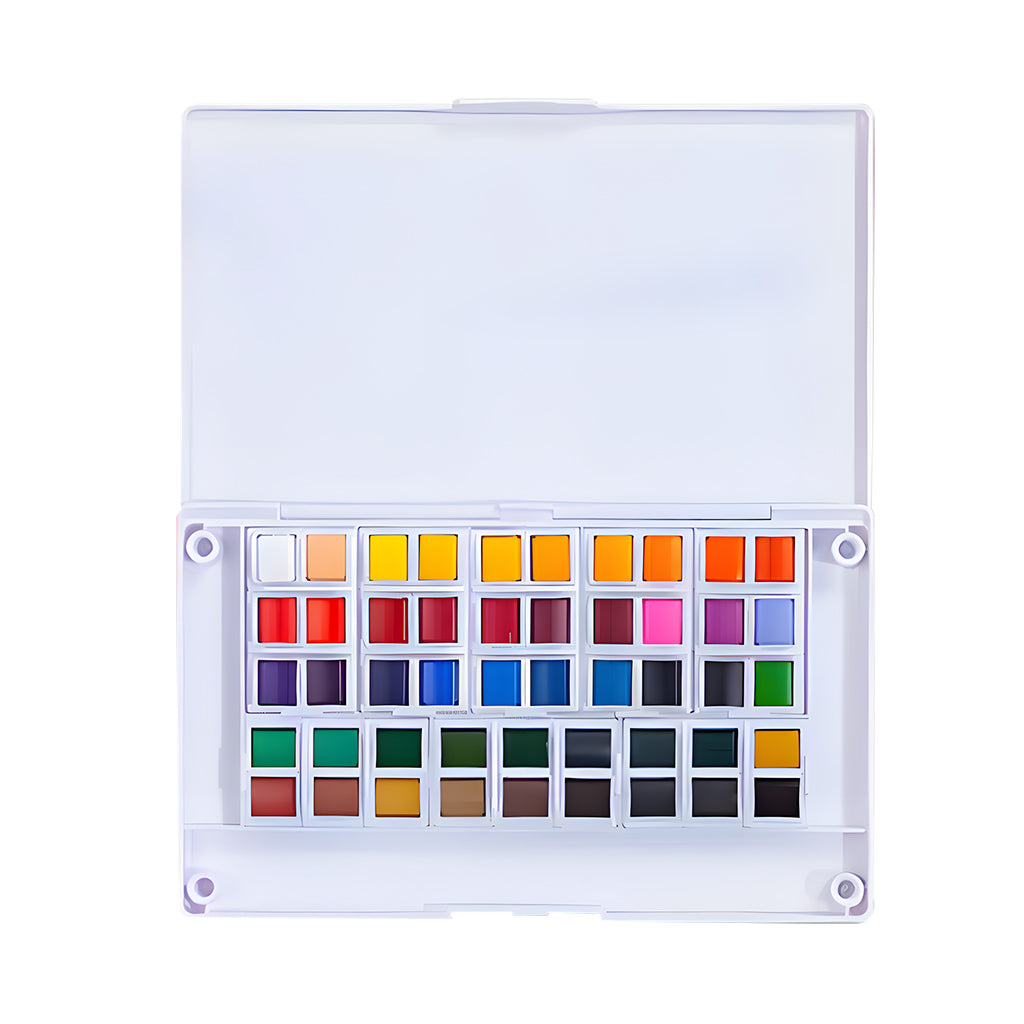 Fuumuui 48 Color Watercolor Paint Set