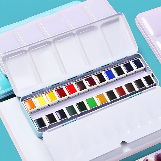 Fuumuui 24-Color Watercolor Paint Set