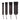 Ensemble de 4 pinceaux plats pour aquarelle Fuumuui : ensemble de 20mm, 30mm, 40mm, 50mm pour les lavis, les fonds et la peinture de grandes surfaces.