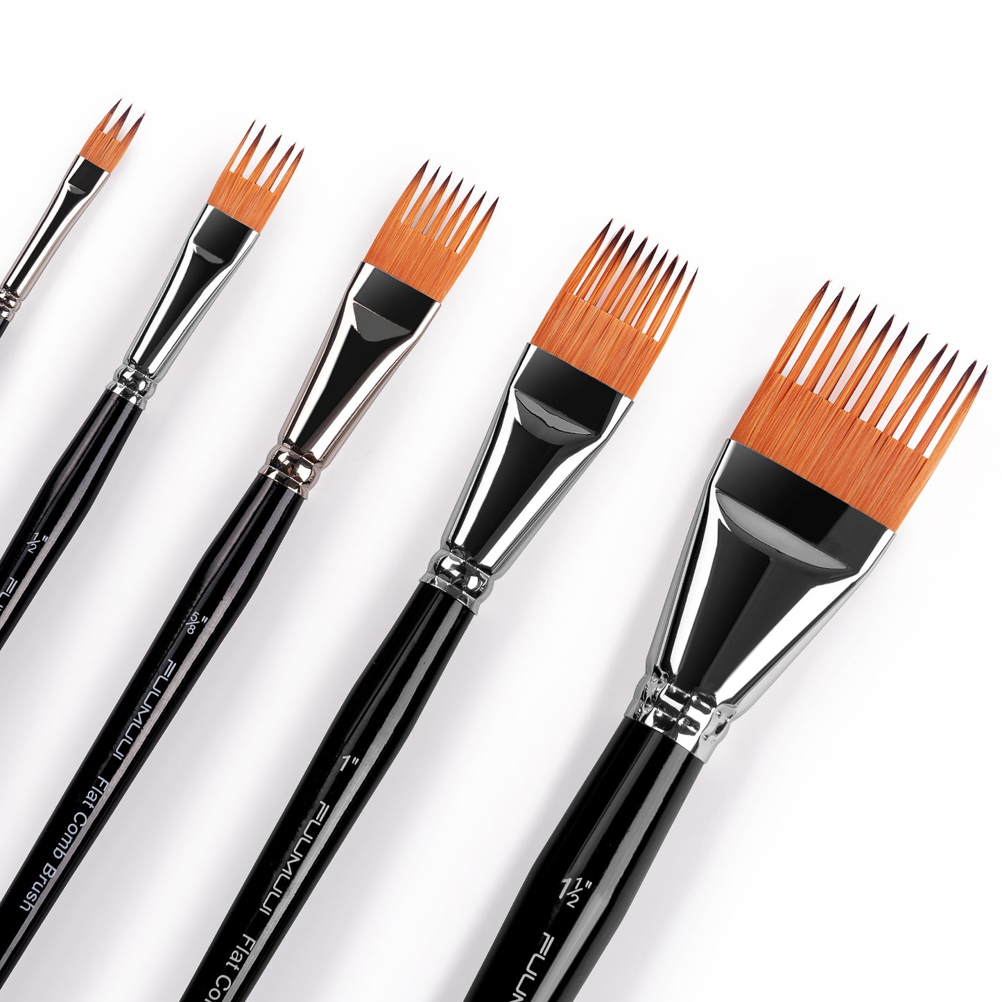 Grainer Brush Set – Professional Flat Comb Brushes for Unique Texture Painting