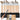 Ensemble de 26 pinceaux acryliques en nylon Fuumuui avec couteau à palette, présentant diverses formes de pinceaux d'artiste avec des manches en bois et des poils synthétiques, accompagné d'un étui de transport noir.