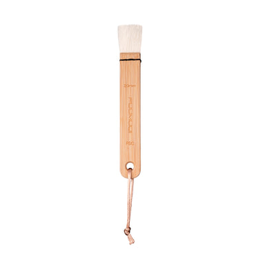 Pinceau aquarelle Fuumuui 20 mm en laine avec manche en bois naturel, extra doux et à haute absorption pour les lavis et la peinture de grandes surfaces.