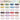 Color swatches of 24 muted gray watercolor paints showing balanced low-saturation tones.