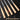 Fuumuui 5pcs Long Liner Brush Set with numbered solid wood handles