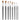 Fuumuui 8pcs Professional Sable Watercolor Brushes