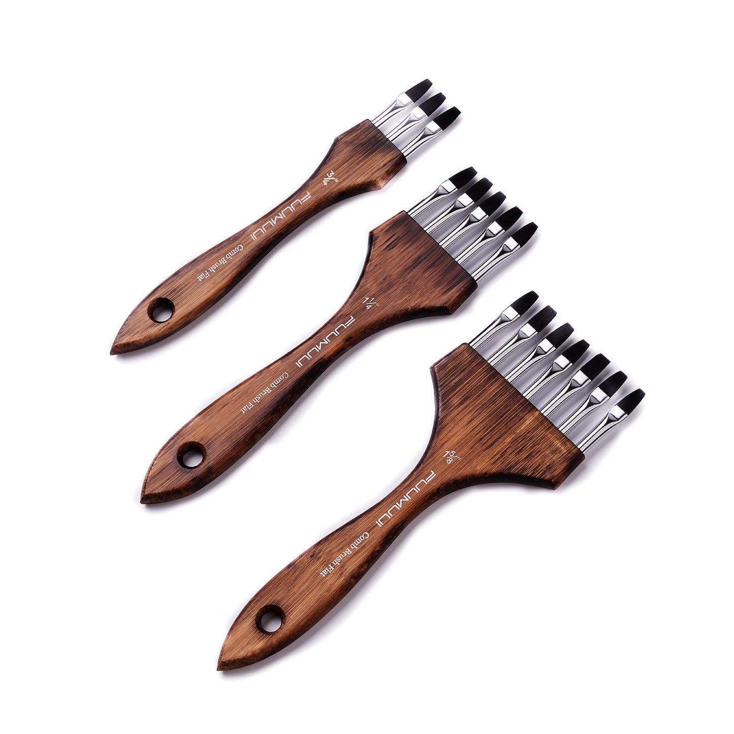 Fuumuui Flat Head Comb Brush – Designed for Textures and Special Effects