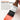 Fuumuui upgraded wide flat synthetic squirrel hair watercolor brush from the set applying coral paint, perfect for broad washes and bold strokes.