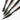 Fuumuui Dagger Striper squirrel hair watercolor brush set with dark wood handles for professional artists. High-quality natural hair brushes for precise detail, lining, and flowing strokes in watercolor painting.