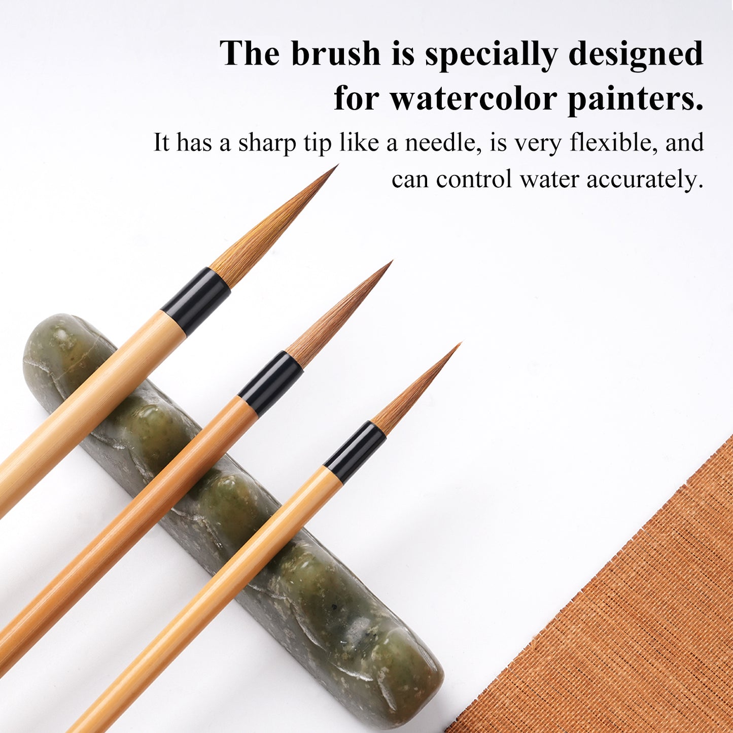 Fuumuui professional calligraphy brush for watercolor, ink painting