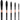 Fuumuui 5pcs Professional Squirrel Hair Watercolor Brushes set, featuring black handles, copper ferrules, and brush sizes 20, 18, 14, 10, 6.