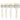 Set of 4 Fuumuui Natural Bristle Angled Brushes in sizes 40, 50, 60, and 80. Professional oil paint brush and acrylic paint brush set with long white handles, ideal for backgrounds and large-scale painting.