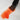 Professional Squirrel Hair Watercolor Brush applying vibrant orange paint to 100% Cotton Cold Press paper. Large flat wash brush for smooth pigment application on textured 140lb 300gsm watercolor paper.
