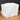 Seau de lavage de pinceaux en plastique blanc Fuumuui à plusieurs compartiments avec porte-pinceaux intégré pour nettoyer les pinceaux d'artiste et le matériel d'art.