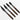 Fuumuui 4pcs Squirrel Hair Pinstriping Brush Set with Dagger Striper, Oval, and Flat brushes for High Performance Striping Control.