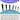 Fuumuui 6pcs Professional Cat's Tongue Watercolor Brushes set with detailed size chart for hair and overall lengths.
