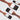 Fuumuui 4pc animal hair flat brush set for art supplies, showcasing wooden handles and sizes 20mm, 30mm, 40mm, 50mm.