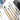 Fuumuui 6Pcs Professional Squirrel Sable Hair Bamboo Paint Brushes set with dagger, flat, round, and detail tips for watercolor, acrylic, and gouache painting.