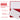 Fuumuui Art Supplies red plastic portable paint palette box with lid, showing its 24-grid watercolor tray, built-in mixing area, and moisture retention feature.
