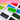 Watercolor Paint Set with interchangeable color blocks in a white plastic palette. High-pigment pans allow professional artists and beginners to customize their travel palette by replacing colors as needed.