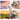 Fuumuui 6Pcs Professional Squirrel Sable Hair Bamboo Paint Brushes (dagger, flat, round, detail) displayed at the center, surrounded by example paintings: watercolor swans, gouache cat, landscape with inks, and fluid acrylic flowers, showcasing the versatility of Fuumuui art supplies for various painting techniques.