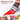 Fuumuui 2 inch flat brush applying red acrylic paint. Professional synthetic brush for Oil, Watercolor, Gouache, and Enamel paints. Features a dark wood handle and 50mm ferrule for professional artists and beginners.