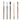Ensemble de 5 pinceaux aquarelle professionnels Fuumuui – Pointes mixtes pour détails, lavis, calligraphie et effets de texture