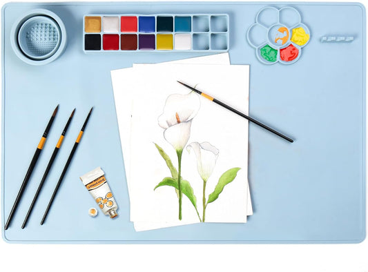 FUUMUUI Silicone Painting Mat With Cup