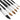 Fuumuui 6pcs Professional Watercolor Brushes set, featuring various round, mop, and dagger striper tips with black handles and silver ferrules.