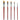 FUUMUUI 5-piece dual-layer synthetic flat grainer brush set with wooden handles, featuring sizes 10, 8, 6, 4, and 2, perfect for watercolor and acrylic art supplies.
