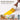 Fuumuui Ensemble de pinceaux plats polyvalents (50 mm) avec poils en nylon synthétique de qualité supérieure et manche en bois, démontrant une excellente absorption en appliquant un lavis jaune lisse, adapté aux fournitures d'art acrylique, aquarelle, gouache et huile.