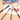 Fuumuui 4pcs Professional Nylon Hair Watercolor Brushes set displayed with a watercolor paint palette and a painting.