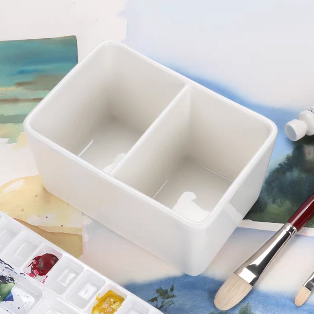 Fuumuui Ceramic Paint Brush Wash Bowl