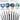 Fuumuui 10pcs professional brush set for acrylic and oil painting, highlighting various brush types, stiffness from hard to soft, and optimal performance for oil, acrylic, gouache, and watercolor art.