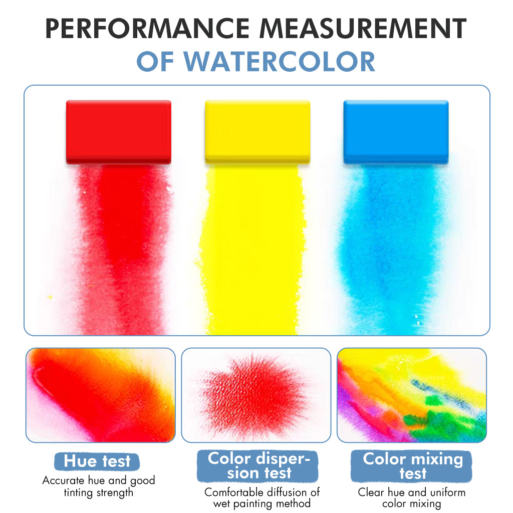 Fuumuui 60-Color Watercolor Paint Set