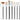 Fuumuui 7pcs Professional Sable Watercolor Brushes in 5 shapes (fan, flat, round, angle, liner), displayed with their individual length measurements.