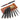 Fuumuui 4pcs Pure Squirrel Hair Travel Watercolor Brushes