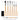 Fuumuui 6Pcs Professional Squirrel Sable Hair Bamboo Paint Brushes set, featuring dagger, flat, round, and detail brush types, with a detailed size chart displaying overall length, hair length, and hair width for watercolor, acrylic, and gouache painting.
