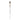 Fuumuui professional watercolor brush size 8 with white handle, natural hair bristles, and gold ferrule.