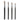 Fuumuui Ultimate Kolinsky paint brushes in individual sizes 12, 10, 8, and 6, featuring black handles and silver ferrules, designed for precision, snap, and control.